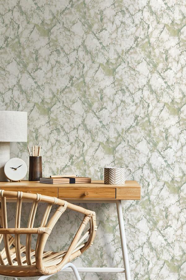 PARATO NATURAL FX2 VINILE/SU TNT DESIGN GREEN 0,53X10,05MT