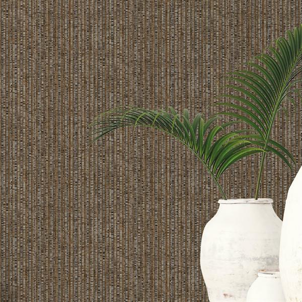 PARATO NATURAL FX2 VINILE/SU TNT RIGHE BROWN 0,53X10,05 MT