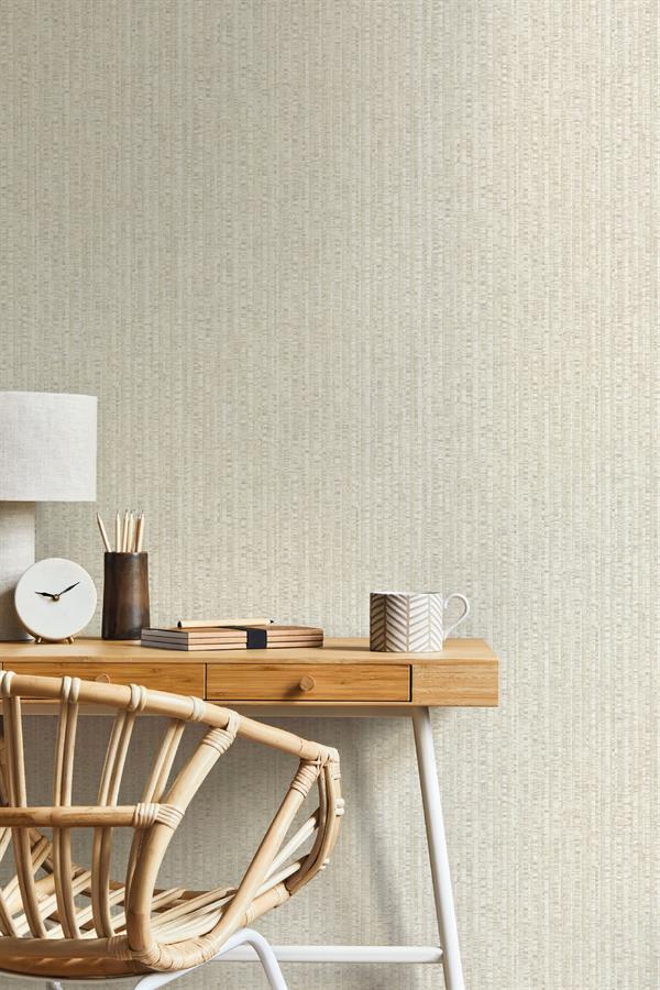 PARATO NATURAL FX2 VINILE/SU TNT RIGHE TAUPE 0,53X10,05MT