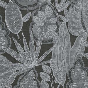 PARATO TROPICALIA PVC   /TNT FOLIAGE BLUE 0,53X10,05MT