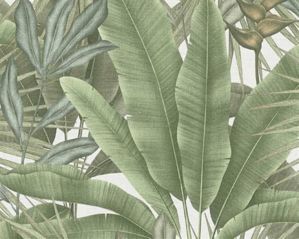 PARATO HOMECOMING PVC   /TNT FOLIAGE GREEN 0,53X10,05MT