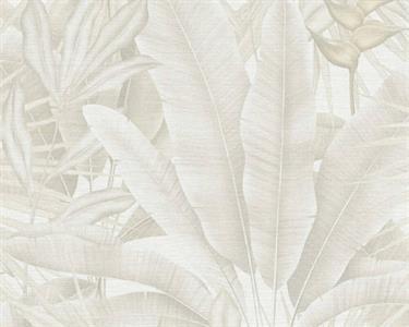 PARATO HOMECOMING PVC   /TNT FOLIAGE BEIGE 0,53X10,05MT