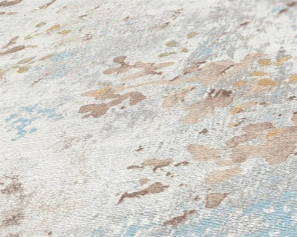 PARATO HOMECOMING PVC   /TNT FOLIAGE BLU 0,53X10,05MT