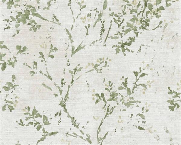 PARATO HOMECOMING PVC   /TNT FOLIAGE GREEN 0,53X10,05MT