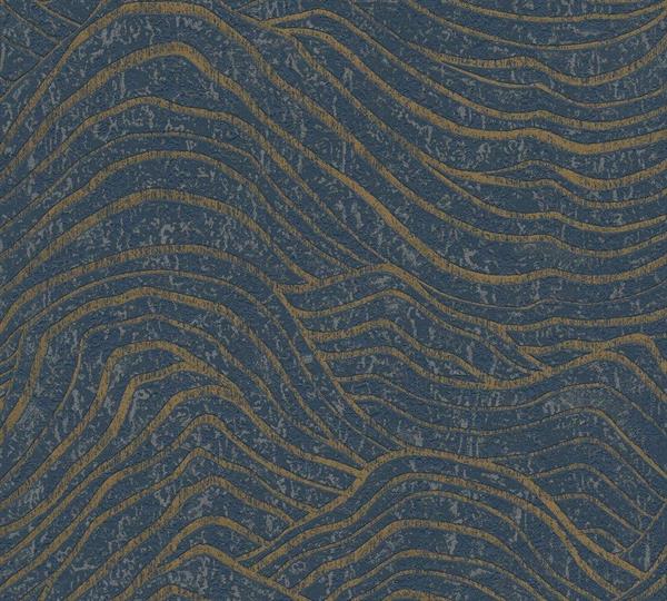 PARATO PANGEA PVC       /TNT DESIGN BLUE 0,53X10,05MT