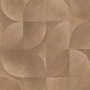 PARATO PANGEA PVC       /TNT DESIGN BRONZE 0,53X10,05MT