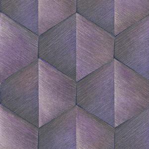 PARATO KROMA PVC        /TNT DESIGN VIOLET 0,53X10,05MT