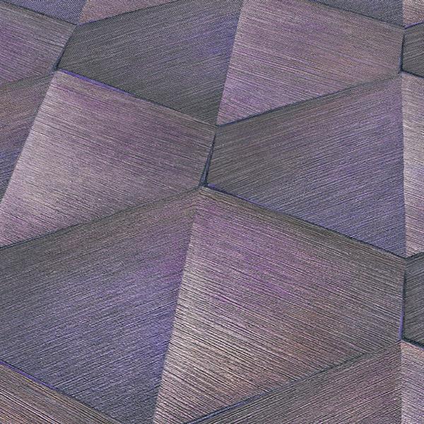 PARATO KROMA PVC        /TNT DESIGN VIOLET 0,53X10,05MT