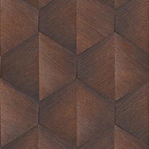 PARATO KROMA PVC        /TNT DESIGN BRONZE 0,53X10,05MT