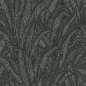 PARATO KROMA PVC        /TNT FOLIAGE BLACK 0,53X10,05MT