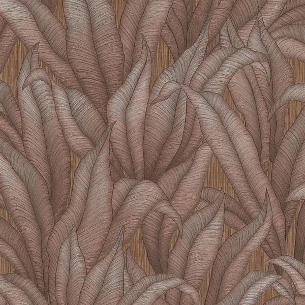 PARATO KROMA PVC        /TNT FOLIAGE BROWN 0,53X10,05MT