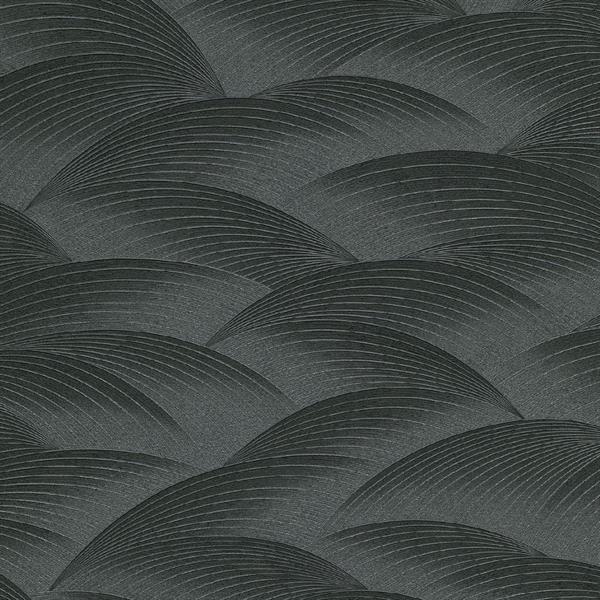 PARATO KROMA PVC        /TNT DESIGN BLACK B.0,53X10,05MT