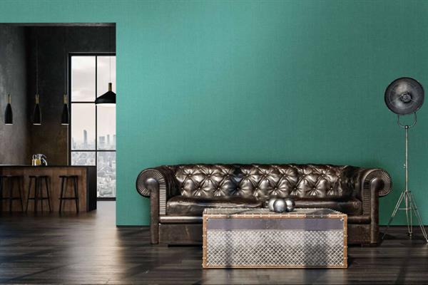 PARATO FLORAL FUSION PVC/TNT UNITO GREEN 0,53X10,05MT