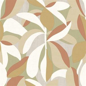 PARATO FLORAL FUSION PVC/ TNT DESIGN MULTI 0,53X10,05MT