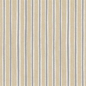 PARATO FLORAL FUSION PVC/TNT RIGHE GREY 0,53X10,05MT