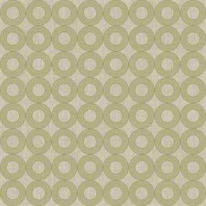 PARATO FLORAL FUSION PVC/TNT DESIGN GREEN 0,53X10,05MT