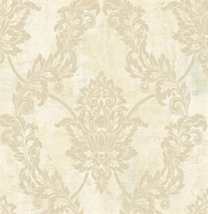 PARATO IN TNT BEIGE     DAMASCO 0,52X10,05MT
