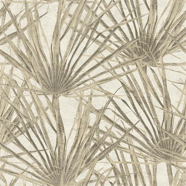 PARATO HERBARIUM ECODECO/FOLIAGE TAUPE 0,53X10,05MT
