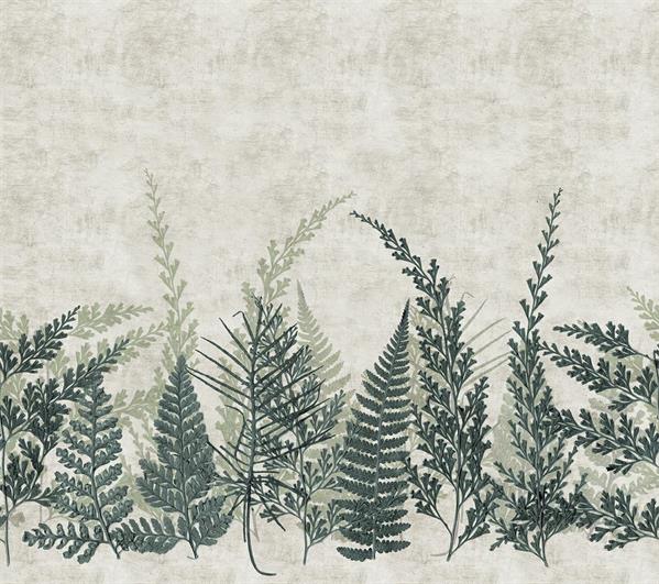 STAMPA HERBARIUM ECODECO/FOLIAGE TAUPE MIS.3,18X2,80H MT