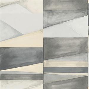 PARATO SOLEADO PVC/TNT  /GEOM.GREY 0,53X10,05MT