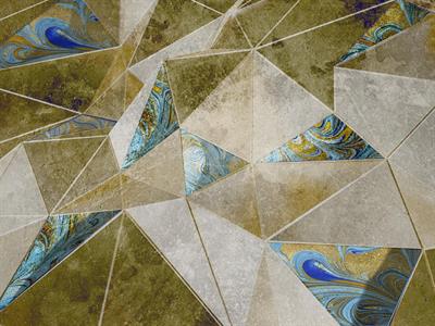 MURALE NEW FUSION TNT   /DESIGN GOLD/BLUE MIS. AL MQ