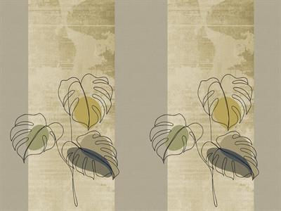 MURALE NEW FUSION TNT   /FOLIAGE GOLD/BEIGE MIS. AL MQ