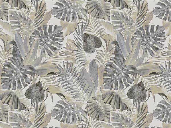 MURALE NEW FUSION TNT   /FOLIAGE WALL SILVER MIS. AL MQ