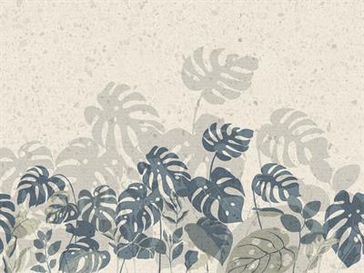 MURALE NEW FUSION TNT   /FOLIAGE VINTAGE BLUE  MIS. AL MQ