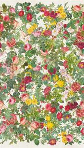 PARATO UNICO 2024 VINILICO/TNT ROSES 1,59X2,80H MT(3TELI)