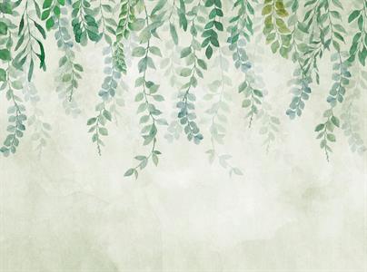 PARATO UNICO 2024 VINILICO/TNT FOLIAGE 3,71X2,80H MT(7TELI)