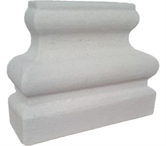 CAPITELLO in EPS per ESTERNO mis. 22x17x7 cm cf.12 pz