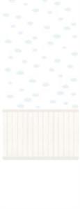 PARATO WALLPANEL  VINILICO/TNT BOIS. CLOUDS 1,59X2,80H CM(3TELI)