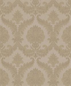 PARATO ROYAL VINILICO SU/TNT DAMASCO CAMEL 0,53X10,05MT