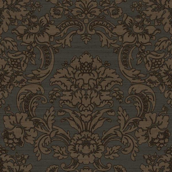PARATO ROYAL VINILICO SU/TNT DAMASCO BLUE 0,53X10,05MT
