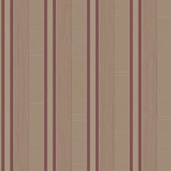 PARATO ROYAL VINILICO SU/TNT RIGHE RED 0,53X10,05MT
