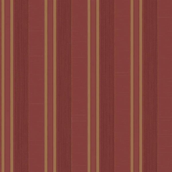 PARATO ROYAL VINILICO SU/TNT RIGHE RED 0,53X10,05MT