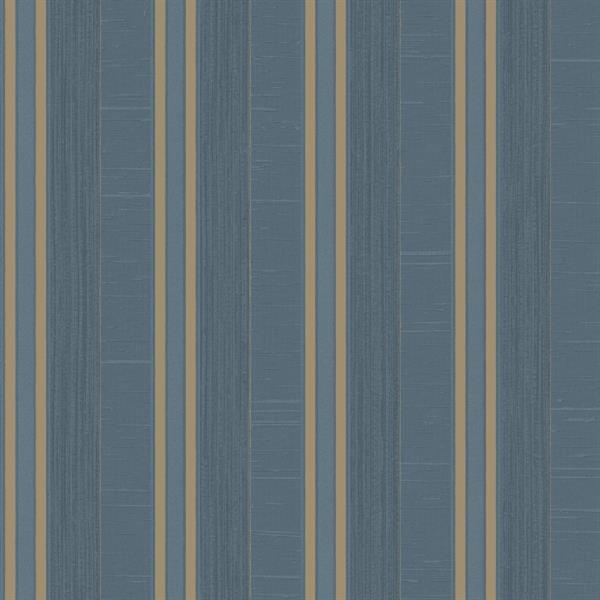 PARATO ROYAL VINILICO SU/TNT RIGHE BLU. 0,53X10,05MT