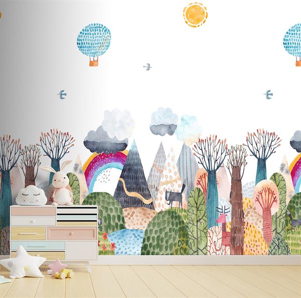 PARATO CUTE WALLS ECO   /TNT CITY KIDS 2,12X2,80H MT (4 TELI)