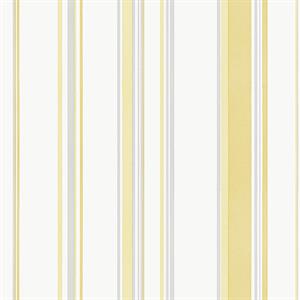 PARATO SMART STRIPES 24 /IN PVC/TNT RIGHE YELLOW 0,53X10,05MT