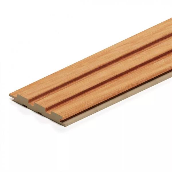 DOGA 3D LEGNO IN MDF TEAK MIS.119X16X2750 MM (CF. 4 PZ)