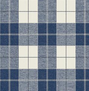 PARATO SAUVAGE 2 IN TNT / SCOZZESE BEIGE/BLUE 0,52X10,05MT