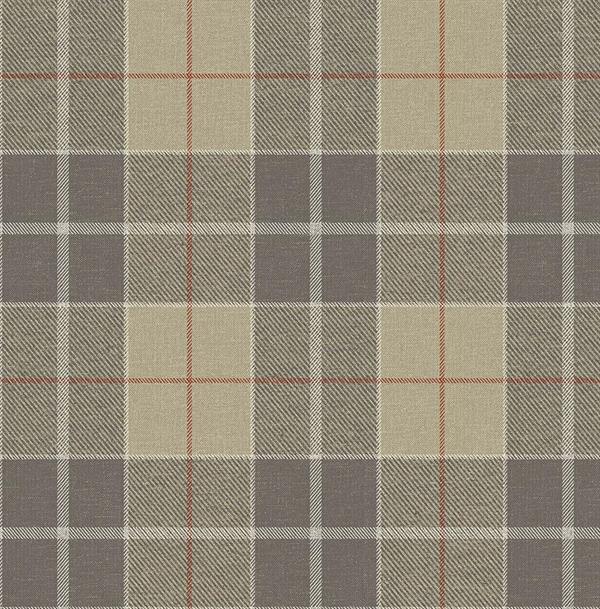 PARATO SAUVAGE 2 IN TNT / SCOZZESE BROWN/BEIGE 0,52X10,05MT