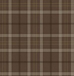 PARATO SAUVAGE 2 IN TNT / SCOZZESE BROWN 0,52X10,05MT
