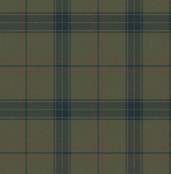 PARATO SAUVAGE 2 IN TNT / SCOZZESE GREEN 0,52X10,05MT