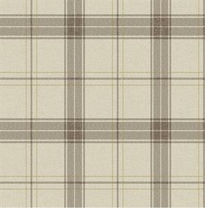 PARATO SAUVAGE 2 IN TNT / SCOZZESE BEIGE/BROWN 0,52X10,05MT
