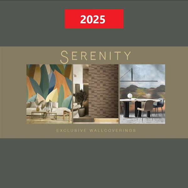 CAMPIONARIO SERENITY NUOVA COLLEZIONE PARATI DECOR 2025