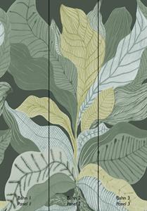 STAMPA RAKU IN TNT      /FOLIAGE GREEN 2,10X3,00H MT (3 TELI)