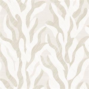 PARATO RAKU IN TNT      /FOLIAGE MARINE AVORIO 0,53X10,05MT