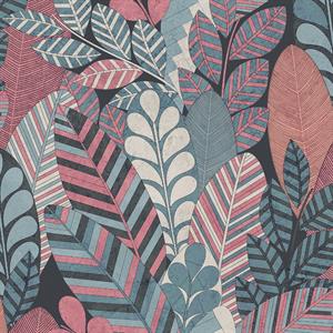 PARATO RAKU IN TNT      /FOLIAGE MULTICOLOR 0,53X10,05MT
