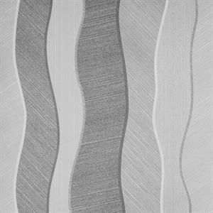 PARATO RAKU IN TNT      /DESIGN ONDE GREY 0,53X10,05MT